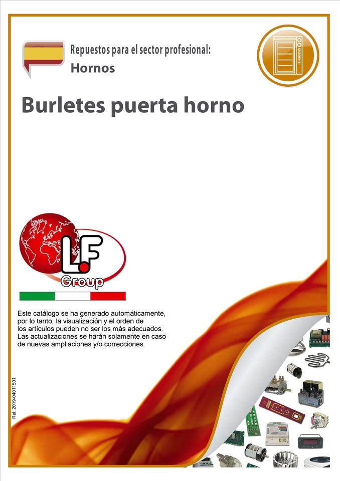 Burletes puerta horno